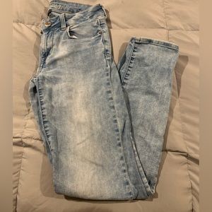 American Eagle Mid Rise jeans size 0
